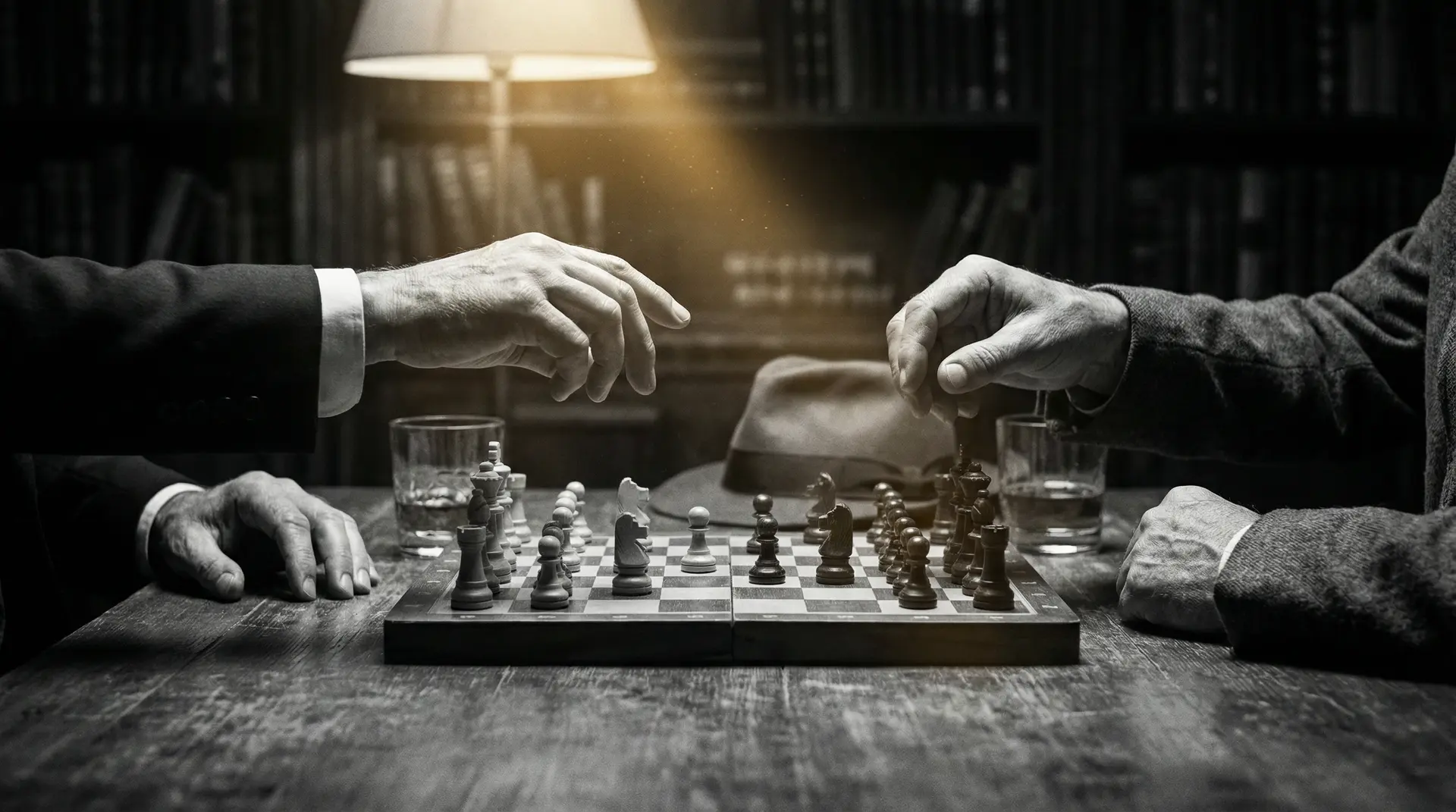 汤姆叔叔视频最新视频 艺术探索系列 - 非线性叙事，棋盘上的对弈象征命运的交错
